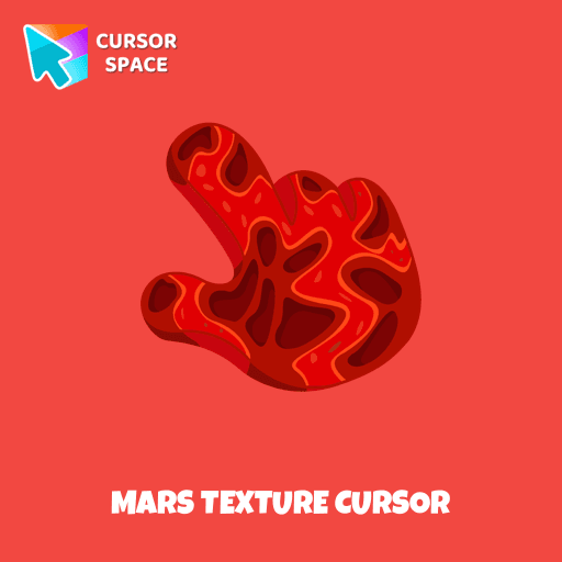Mars Texture cursor pointer cursor